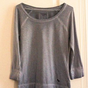 Abercrombie Vintage Scoop Neck Long Shirt